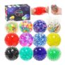 12pcs Stress Balls, Sensory Squeeze Ball Toys Hand Exercise Balls