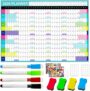 14 Piece Set 2026 Wall Planner, Wall Calendar 2026,Wall Planner,Ideal for Home, Office and Classroom Organisation,Gift for Students and Professionals