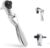 1/4 Ratchet, 180 Rotating Mini Ratchet, 72 Tooth Gear Hand Ratchet Wrench with Hex Square Drive for Tight Installation Spaces (1)