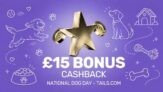 £15 Bonus at National Dog Day – Tails.com (Dog Food Subscription)