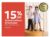 15% off schoolwear and school shoes