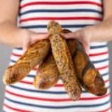 1,550 free barista drinks (50 each at 31 stores, wear stripes) 1,000 free baguettes (200 each, 5 stores) – London, Oxford, Reading PAUL