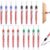 16 Pieces Deep Hole Marker Pens,20 mm Long Head Deep Hole Marker Pen Woodworking Markers in 4 Colours,Marking Tool for Permanent Marking of Hard To Reach Areas