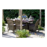 160cm Mayfair Rectangular Dining Table with 6 Dining Chairs