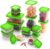 17-Pack Food Storage Containers with Lids, Airtight & Leakproof BPA Free, Microwave, Freezer & Dishwasher Safe, Stackable Kitchen Storage Containers for Meal Prep, Leftovers & Pantry Storage