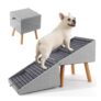 17.13 H 2-in-1 Pet Steps & Ottoman for Small Dogs