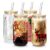 18oz Christmas Mugs with Lid and Straw
