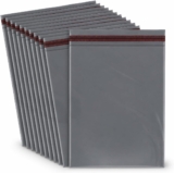 1ABOVE 50 Pack Grey Mailing Bags 6×9 Inch Self Seal Postal Bags