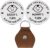 2 Decision-Making Coins, 1 Keychain, Holiday Commemorative Coins, Creative Decision-Making Toys, Metal Key Storage Buckles, Gifts For Friends And Elders.