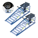 2 Heavy-Duty Car Ramps, 5-Ton (5000 Kg) Capacity,