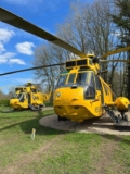 2 Night Sea King Helicopter Glamping Stay for 4 North Yorkshire Water Park Activity Center Various Dates, E.g 15-17 Sept 26 Via Airbnb