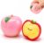 2 PCS Apple Squishy, Squishy Apple, Pink Apple Squishies, Suitable for those who have difficulty concentrating and need relaxation, Suitable for relaxation and concentration assistance in the office