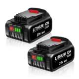 2 Pack 5.0Ah DCB200 18V Li-ion Replacement for Dewalt – Sold by Prezoye UK / FBA