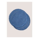 2 Pack Blue Fringed Placemats