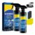 2-Pack Ceramic Coating Spray, Hydrophobic, 120ml, 3-in-1 Car Protection