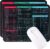 2 Pack Excel Shortcuts Mouse Mat,180 220 2mm Excel Cheat Sheet Desk Mat, Multifunctional Large Gaming Mouse Pad,Clear Printing Non-Slip Big Mouse Mat for Laptop,Computer,Office,Home