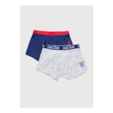 2 Pack Multi England Football Boxers