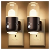 2 Pack Night Light Plug in Motion Sensor & Dusk/Dawn Sensor, 3 Colour Temps – Prime Exclusive. Sold by Kime Star FBA