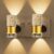 2 Pack Night Light Plug in Wall for Living Room, Bedroom & Hallway, Nightlight with Dusk to Dawn Sensor, LED Bedside Lamp Wireless for Home Decor & Accessories, Adjustable Brightness 0-100LM, 3000K