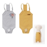 2-Pack Reusable Dog Period Pants for Small Dogs in Heat