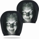 2 Pcs Halloween Car Headrest Covers