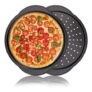 2 Pcs Pizza Trays for Oven -13 Pizza Pan