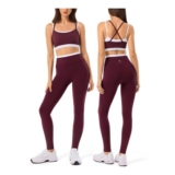2-Piece Womens Gym Set: Workout Activewear