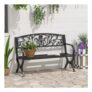 2 Seater Garden Bench Patio Vintage Loveseat Outdoor Decorative Seat