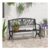 2 Seater Garden Bench Patio Vintage Loveseat Outdoor Decorative Seat