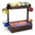 2-Tier Wooden Tea Organizer Wall-Mount with Lid
