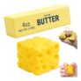 2 in 1 Butter Squishy, Cheese Squishy Toy for Men Women