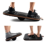 2-in-1 Dual-Sided Balance Board for Standing Desk & Anti-Fatigue Mat
