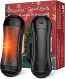 2-in-1 Hand Warmer Rechargeable,Portable 6000mAh,3 Heat Mode