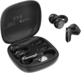 2-in-1 Wireless Earbuds, Semi In-Ear Flat Open Ear Clip Headphones, Bluetooth 5.3 Mini Invisible Earphones for Small Ear Canals, Lightweight Hidden Clips & Flat Buds for iPhone Android