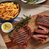 2 ranch steaks skinny or sweet potato fries – £4 members / £5 non members
