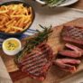 2 ranch steaks skinny or sweet potato fries – £4 members / £5 non members