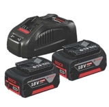 2 x Bosch 5Ah Li-Ion CoolPack Battery Rapid Charger – Free C&C