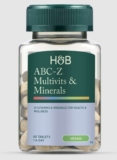 2 x Holland & Barrett ABC to Z Vegan Multivitamins 60 Tablets
