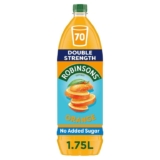 2 x Robinsons Double Strength Orange 1.75L – £2.73 Max S&S
