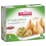 2 x Shana 8 Punjabi Samosas with Tamarind Chutney 460g