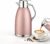2.3 Litre Thermal Carafe Jugs, Stainless Steel Insulated Coffee Carafe Double Walled Vacuum Insulated Coffee Pot with Press Button Top, Hot Water Jug Thermal Teapot for Coffee Juice Milk Tea