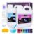 2.4L Crystal Clear Epoxy Resin and Hardener, High Gloss Resin Kit
