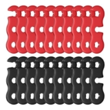 20-Piece Guy Line Cord Adjusters – Red and Black