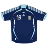 2006 Argentina adidas Reissue Away Shirt Messi 19