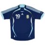 2006 Argentina adidas Reissue Away Shirt Messi 19
