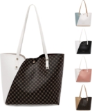2024 New Womens Bag Set – Fashionable Shoulder Purse, Tote Handbag, Soft Leather Large Capacity
