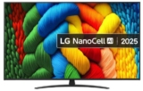2025 LG 65NANO81A6A 65 NanoCell 4K TV 1 Year Warranty With BLC/HSD/Totum/Unidays