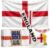 2026 World Cup Supporter Set Bunting, Thundersticks, Wristband & Keyring Football Fan Set for World Cup, Parties & Events, USA/Mexico/England