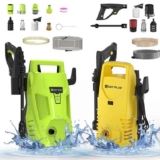 2050PSI Electric High Pressure Washer, 1.6GPM 2300W Washer with 1-180 Adjustable Nozzle and Detergent Tank – Zhitaozhang Tool Store