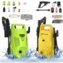 2050PSI Electric High Pressure Washer, 1.6GPM 2300W Washer with 1-180 Adjustable Nozzle and Detergent Tank – Zhitaozhang Tool Store